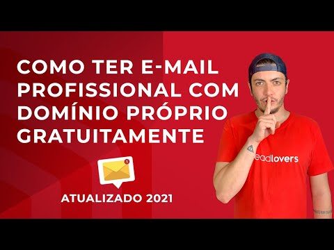 Como criar um Email Grátis com Domínio Próprio do Registro.br - Leadlovers Ensina