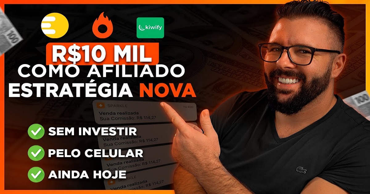 Faça dez mil por mês como afiliado | Começando do zero com método que funciona