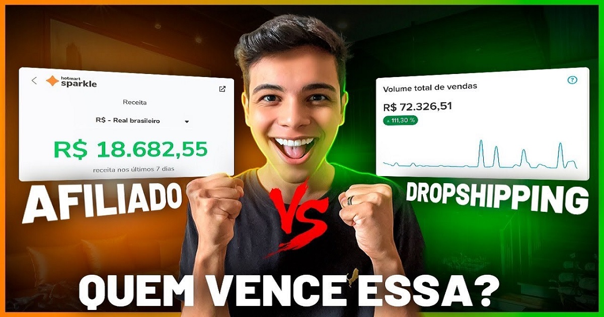 Afiliado ou Dropshipping: qual é melhor? Não comece antes de ver esse post