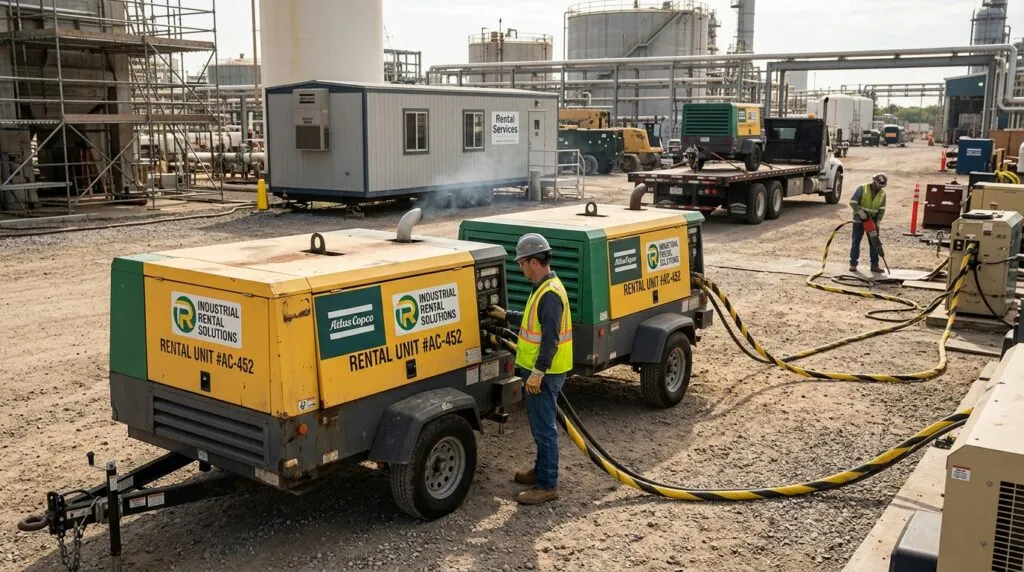 Aluguel de Compressores: Eficiência Energética no Setor Industrial
